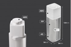 Airless akrilna bočica 30mL sa belom pumpicom
