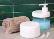 Plastična bela ili providna kutija 250mL bez zatvarača - 12 kom