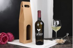 Kartonska kraft kutija za flašu vina od 750mL - 10 kom
