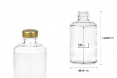 Cilindrična staklena boca 250mL