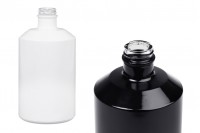 Cilindrična staklena boca 500mL u crnoj ili beloj boji