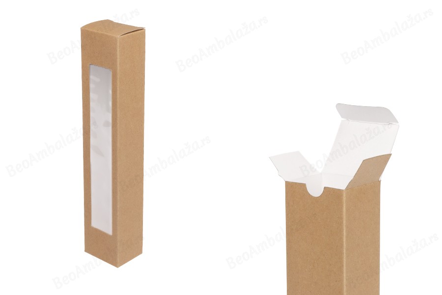Kutija od kraft papira (350g) 50x40x250 mm za sveće - 20 kom-slika_proizvoda