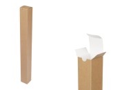 Kutija od kraft papira (350g) 45x45x450 mm za sveće - 20 kom Kutija od kraft papira (350g) 45x45x450 mm za sveće - 20 kom