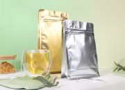 Aluminijumske DoyPack kesice 135x75x265mm sa ventilom, termo zatvaranjem, otvaranjem sigurnosnom trakom i zip zatvaranjem - 25kom