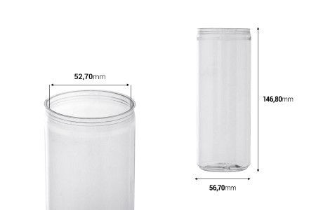 Providna (PET) plastična limenka 330mL (visoka) sa aluminijumskim poklopcem (nepohodna upotreba mašine za zatvaranje) - 200 kom-2