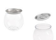 Providna (PET) plastična limenka 210mL (u obliku kuglice) sa aluminijumskim poklopcem (nepohodna upotreba mašine za zatvaranje) - 200 kom Providna (PET) plastična limenka 210mL (u obliku kuglice) sa aluminijumskim poklopcem (nepohodna upotreba mašine za zatvaranje) - 200 kom