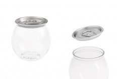Providna (PET) plastična limenka 210mL (u obliku kuglice) sa aluminijumskim poklopcem (nepohodna upotreba mašine za zatvaranje) - 200 kom