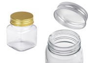 Staklena tegla 100mL sa aluminijumskim zatvaračem - 12 kom Staklena tegla 100mL sa aluminijumskim zatvaračem - 12 kom