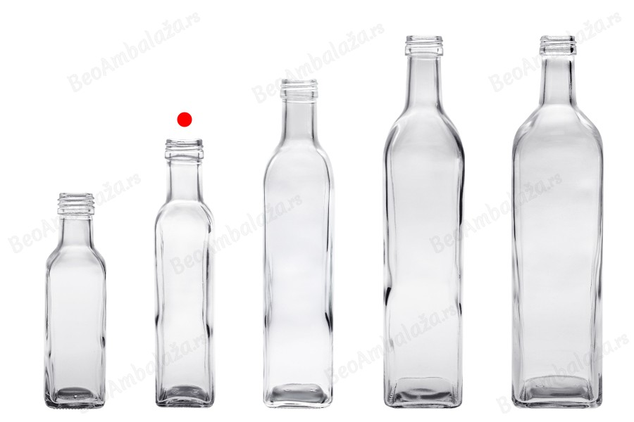 Staklena flašica 250mL Marasca sa grlom PP 31.5 - 60 kom-grupa_slika