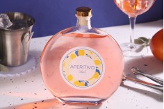Staklena boca 500mL ovalnog oblika