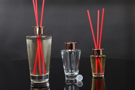 Staklena bočica 500 ml sa prstenom i čepom za osveživač prostora-3