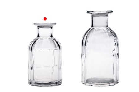 Staklena ukrasna bočica 120 ml pogodna za osveživač prostora-grupa_slika