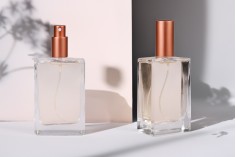 Staklena pravougaona bočica za parfem 100 mL (18/415)