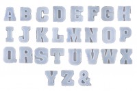 Silikonski kalup za izradu slova engleske abecede od epoksi smole - 1 kom