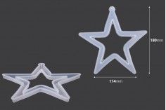 Silikonski kalup u obliku zvezde