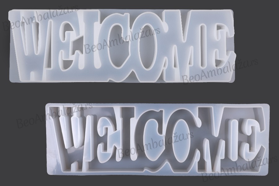 Silikonski kalup za Welcome znak