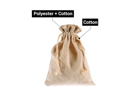 Pamučne torbice 95x135mm bež boje - 50 kom-grupa_slika