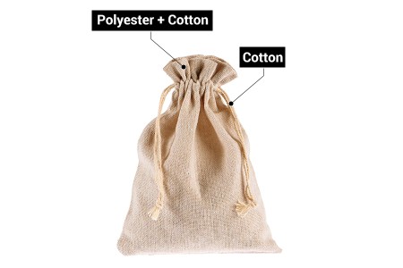 Pamučne torbice 125x175mm bež boje - 50 kom-grupa_slika