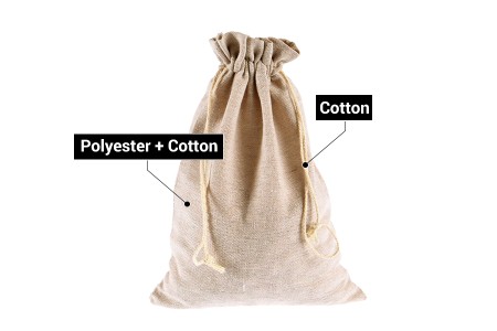 Pamučne torbice 160x225mm bež boje - 50 kom-grupa_slika