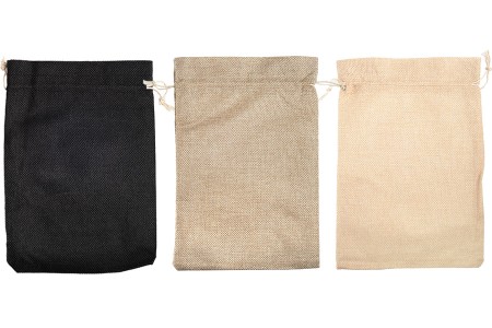 Lanene vrećice 195x295mm u više boja sa trakom - 50 kom-slika_proizvoda