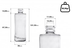 Okrugla bočica 50mL za parfem 18/415 (minimalna porudžbina 1 kutija)