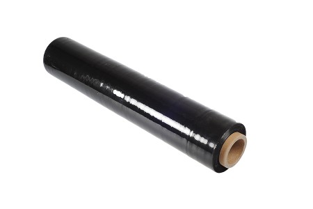 Crna streč folija (stretch film) za uvijanje paleta - širina 500 mm - težina 2,5 kg-slika_proizvoda