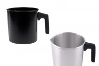 Aluminijumski bokal 1200mL u crnoj ili srebrnoj boji sa drškom
