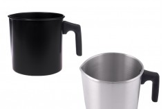 Aluminijumski bokal 1800mL u crnoj ili srebrnoj boji sa drškom