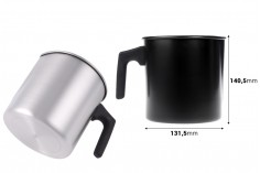 Aluminijumski bokal 1800mL u crnoj ili srebrnoj boji sa drškom