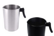 Aluminijumski bokal 3000mL u crnoj ili srebrnoj boji sa drškom