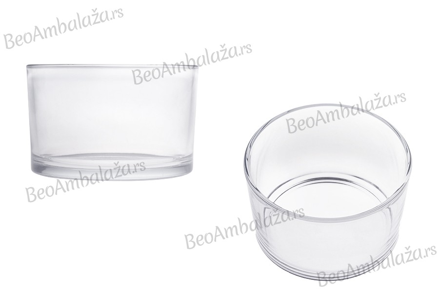 Staklena cilindrična teglica 130x80 mm