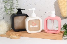 Plastična bočica 300mL sa pumpicom za kozmetiku ili proizvode za čišćenje, različitih boja