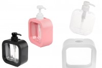 Plastična bočica 500mL sa pumpicom za kozmetiku ili proizvode za čišćenje, različitih boja