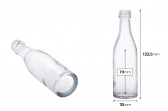 Staklena flašica 50mL - 50 kom