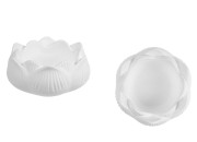 Gipsani dekorativni cvet 82x40 mm za sveću