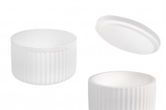 Gipsana posuda 103x60 mm sa poklopcem za sveću