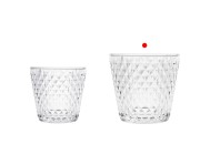 Staklena providna dekorativna posuda - čaša 108/76x115 mm za sveću Staklena providna dekorativna posuda - čaša 108/76x115 mm za sveću