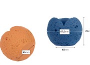 Cementna dekorativna posuda za sveće 87,5x70 mm u raznim bojama Cementna dekorativna posuda za sveće 87,5x70 mm u raznim bojama
