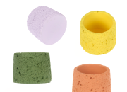 Cementna dekorativna posuda za sveće 80x60 mm u raznim bojama Cementna dekorativna posuda za sveće 80x60 mm u raznim bojama