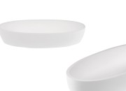 Gipsana dekorativna posuda 210x86x40 mm Gipsana dekorativna posuda 210x86x40 mm