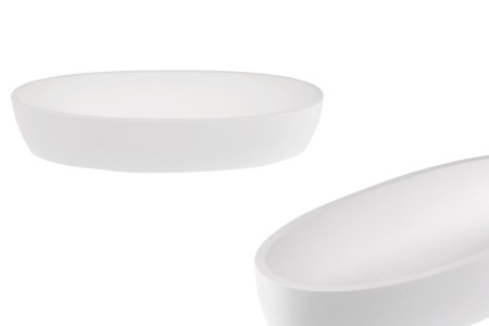 Gipsana dekorativna posuda 210x86x40 mm-1