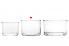 Staklena cilindrična posuda 520 mL (110x80 mm)