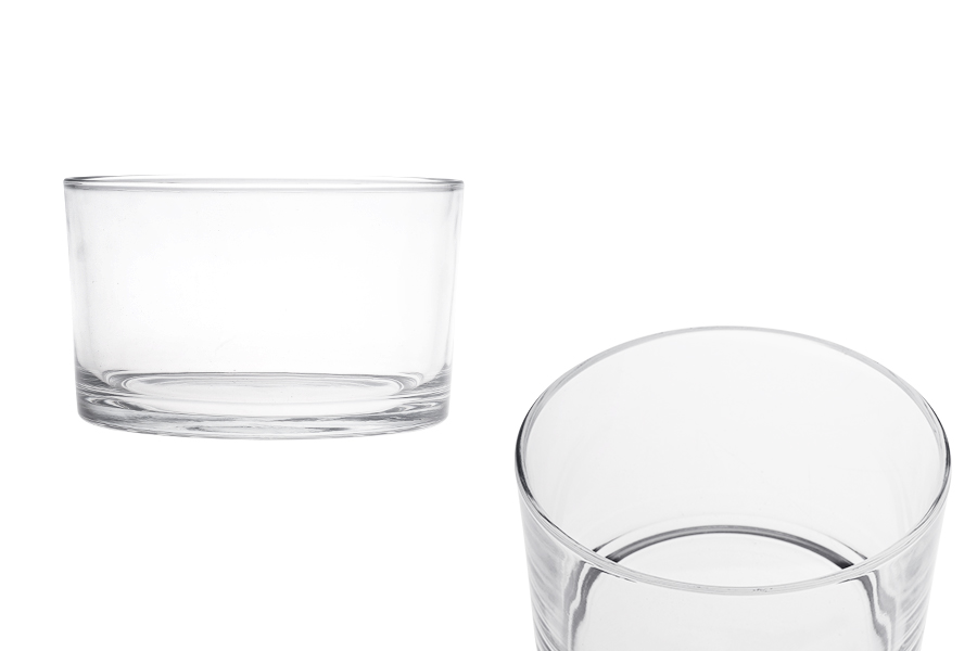 Staklena cilindrična posuda 750 mL (128x78 mm)