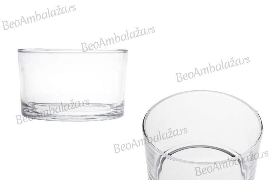 Staklena cilindrična posuda 750 mL (128x78 mm)
