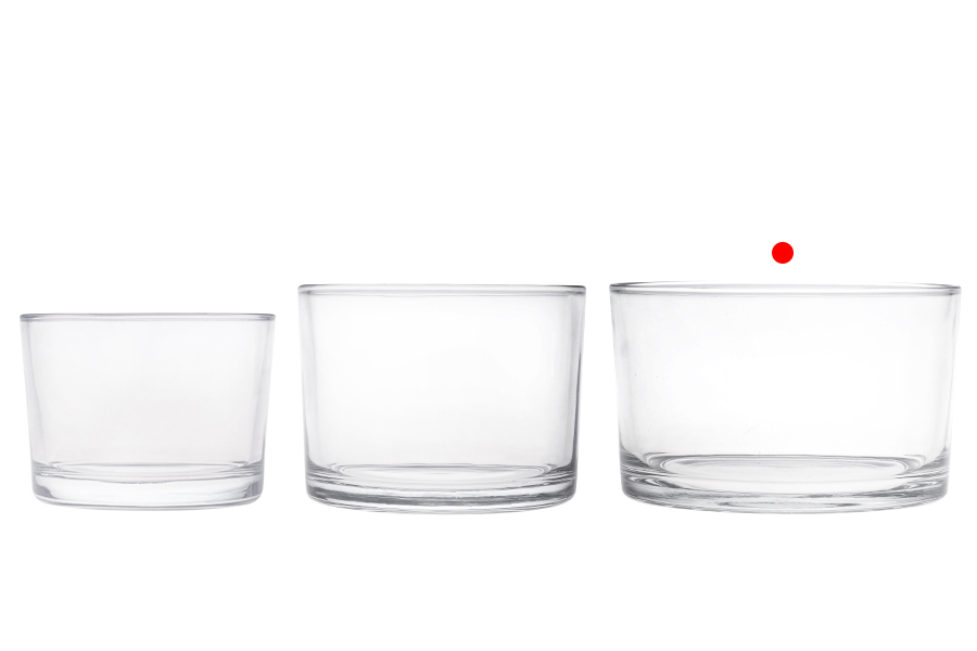 Staklena cilindrična posuda 750 mL (128x78 mm)
