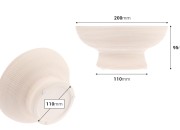 Keramička posuda 200x95 mm za sveće