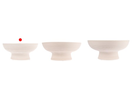 Keramička posuda 200x95 mm za sveće-5