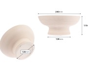 Keramička posuda 240x110 mm za sveće
