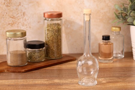 Okrugla flašica za piće 100mL, sa čepom F11-grupa_slika