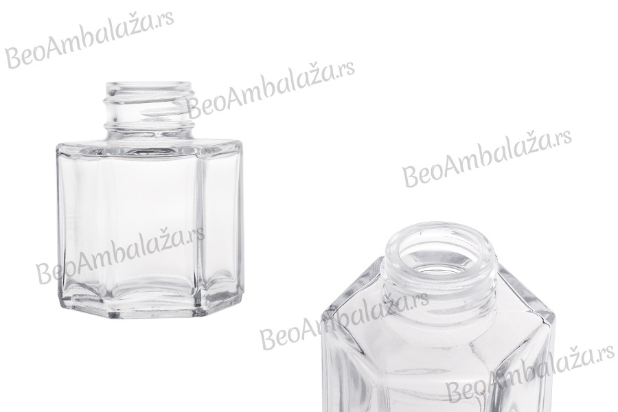 Providna staklena bočica 50mL, pogodna za osveživač prostora